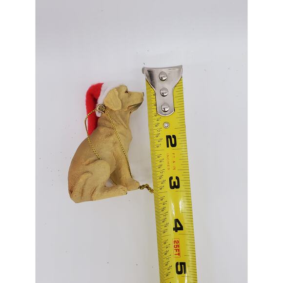 Ornament - Labrador Dog with Santa Hat - Picture 4 of 4